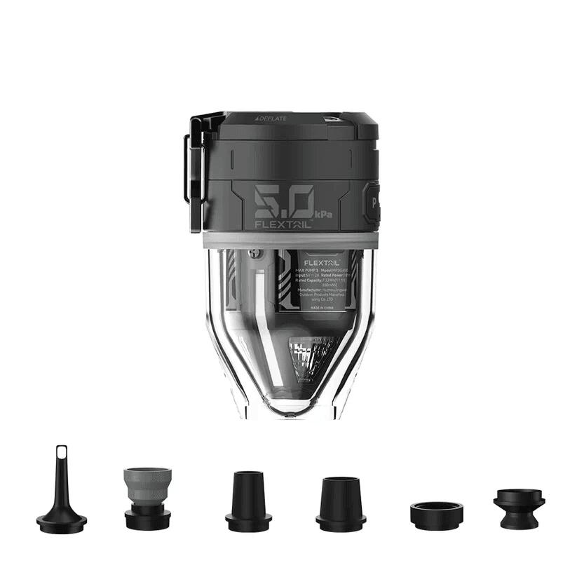 FLEXTAIL - Max Pump 3 - Pompa elettrica per materasso ad aria - Pompa ad aria