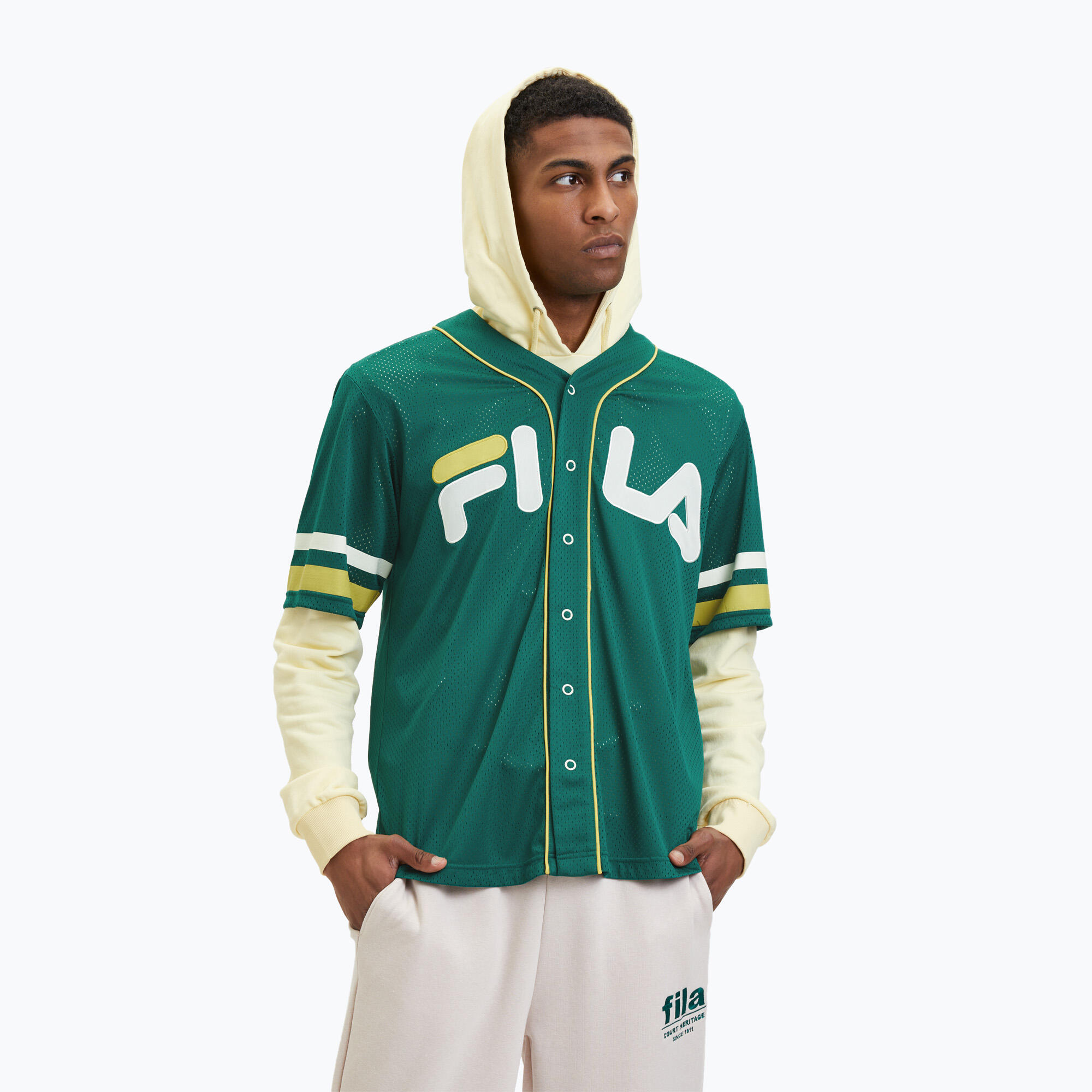 FILA Lashio Baseball T-Shirt Homme 5/5