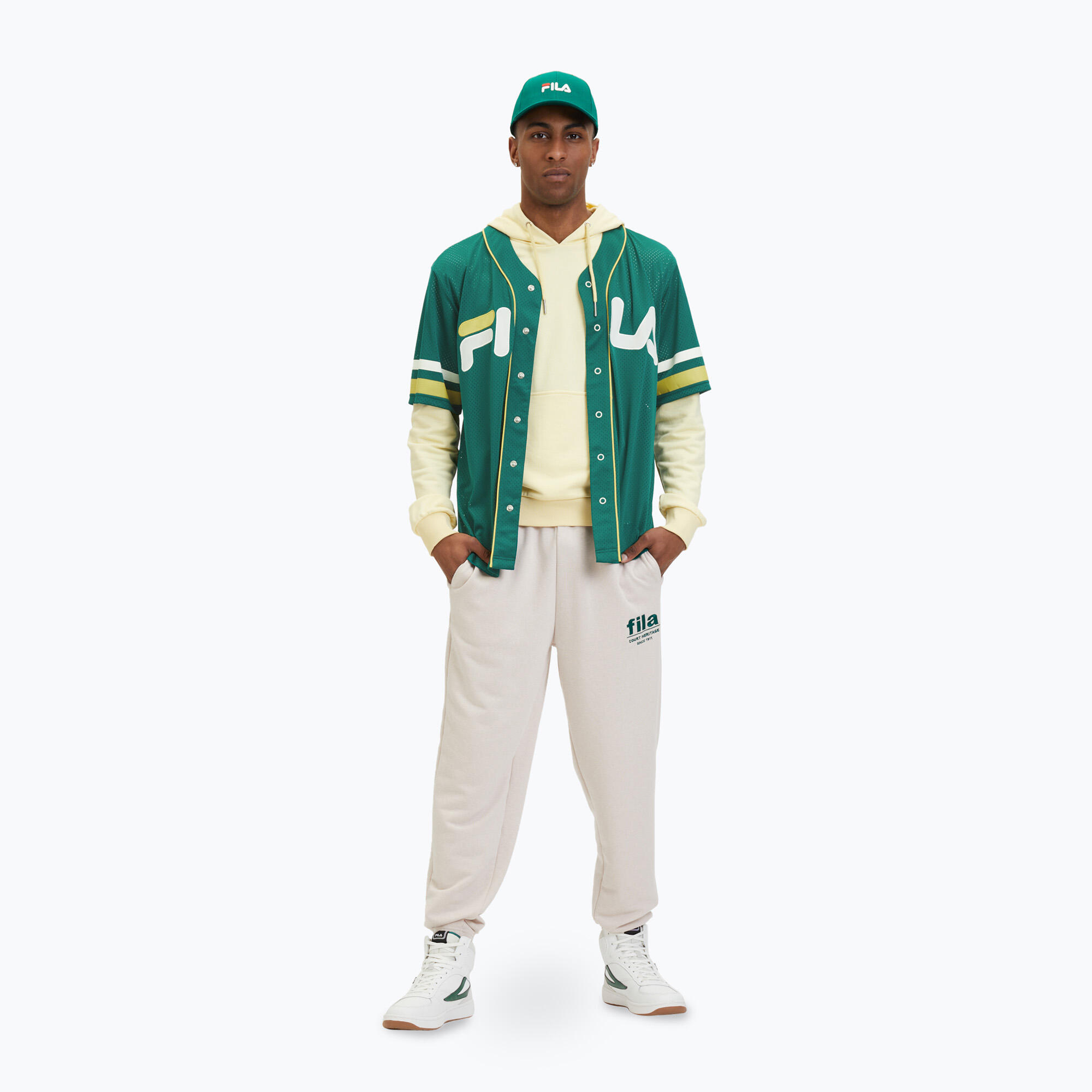 FILA Lashio Baseball T-Shirt Homme 2/5