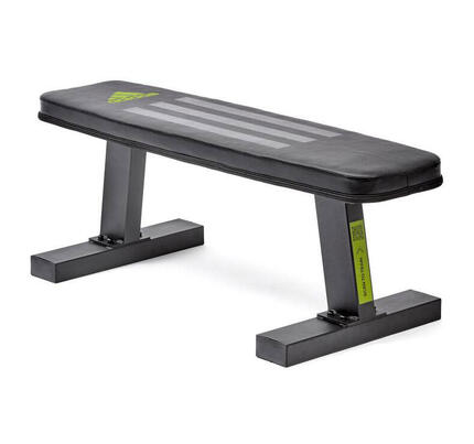 Banc de musculation réglable pour fitness Performance Flat Noir