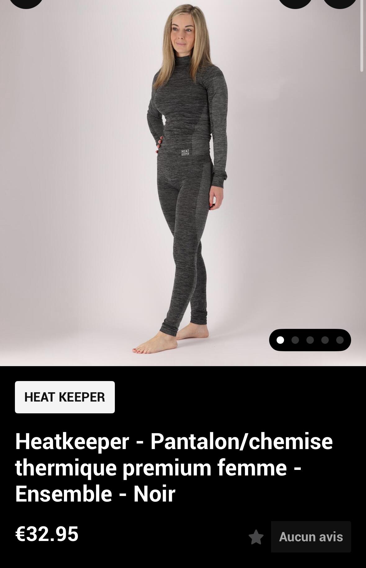 Entre Particuliers - Sous tenue ski femme - HEAT KEEPER 2/3