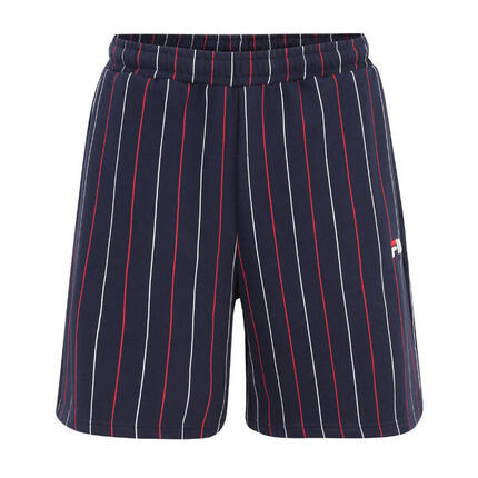 FILA Short homme Lobito à fines rayures