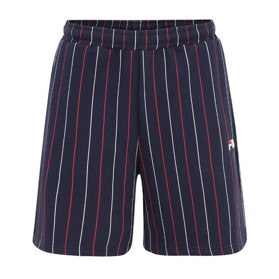 FILA Short homme Lobito à fines rayures