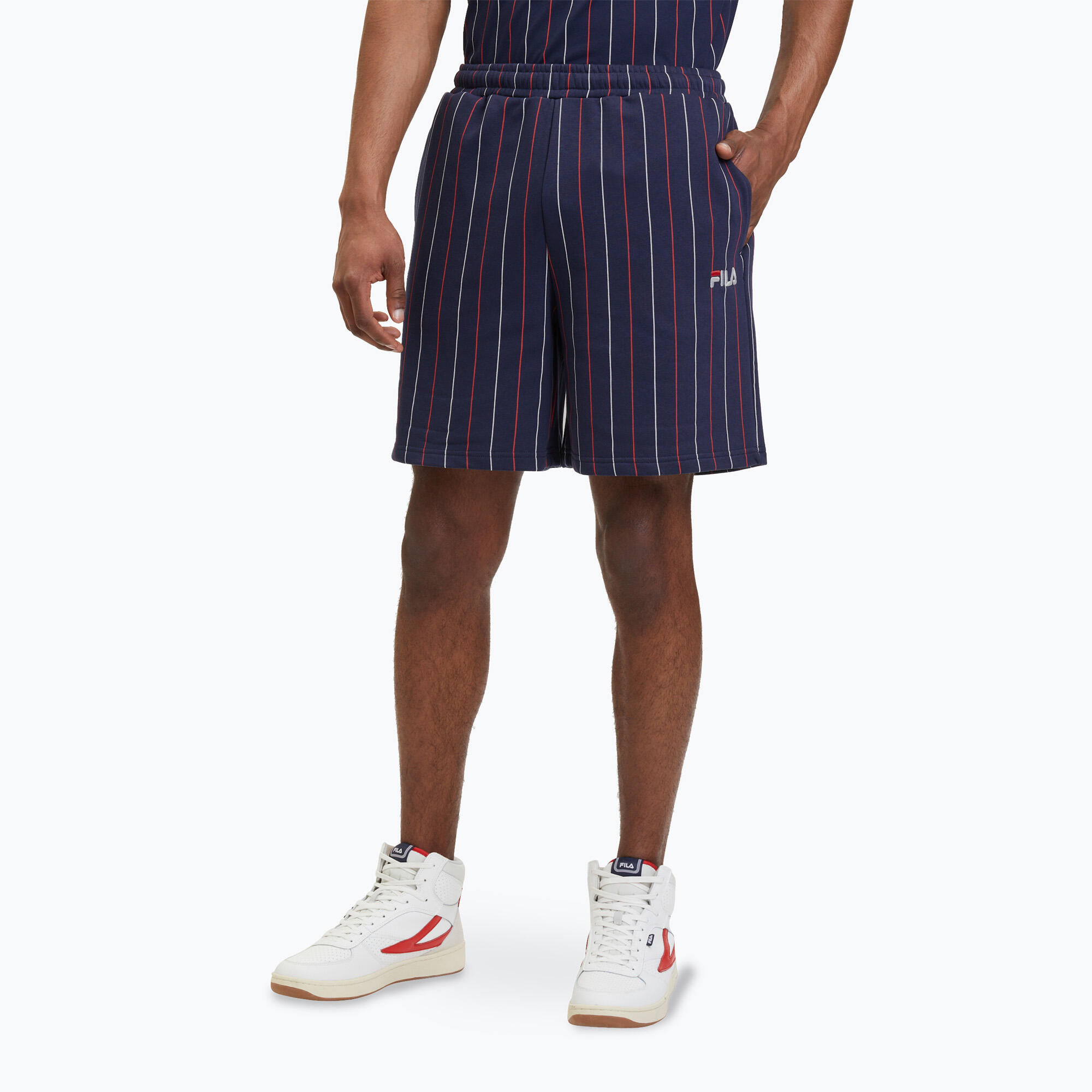 FILA Lobito Pantaloncini da uomo gessati 5/5