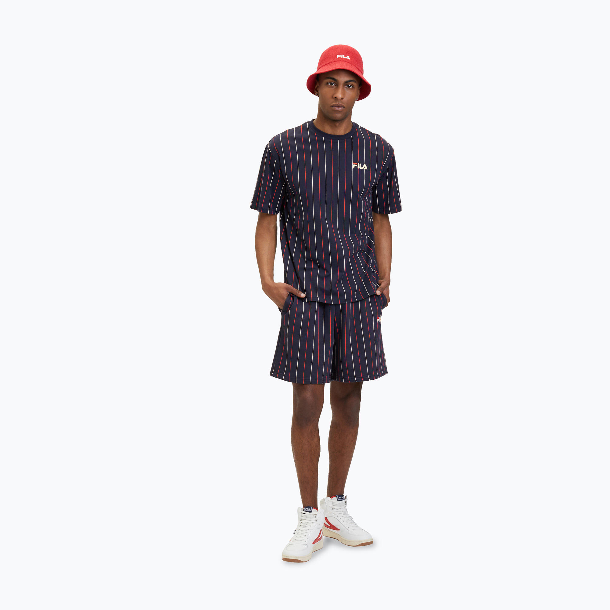 Spodenki męskie FILA Lobito Pinstriped 2/5