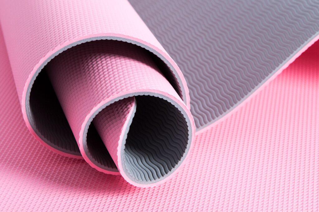 Yogamat - 173 x 58 x 0,6cm - Roze 5/7