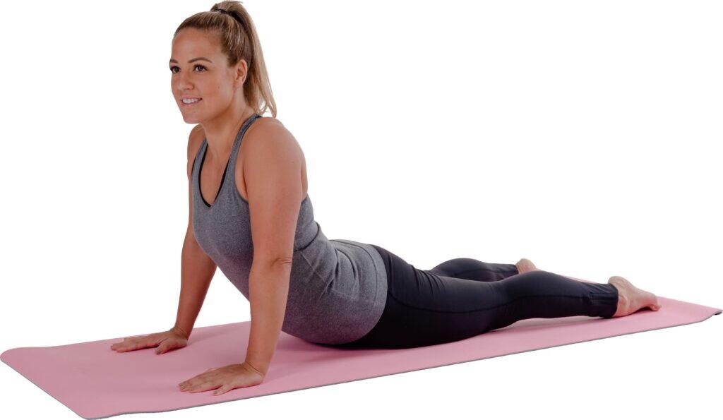 Yogamat - 173 x 58 x 0,6cm - Roze 2/7