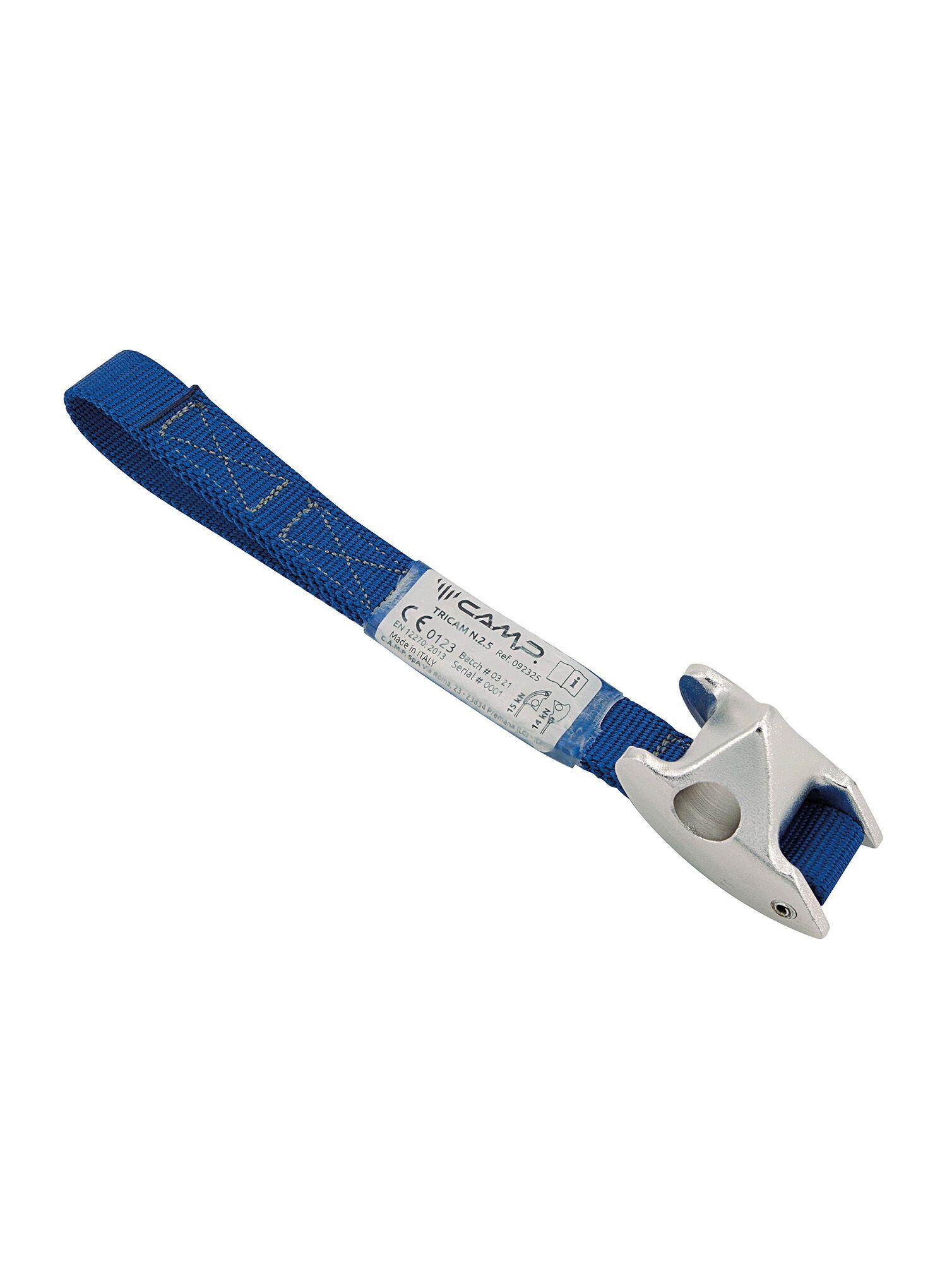 Tricam Camp N.2.5 Azul aleación aluminio nylon polivalente 32–48 mm 15 kN 1/1