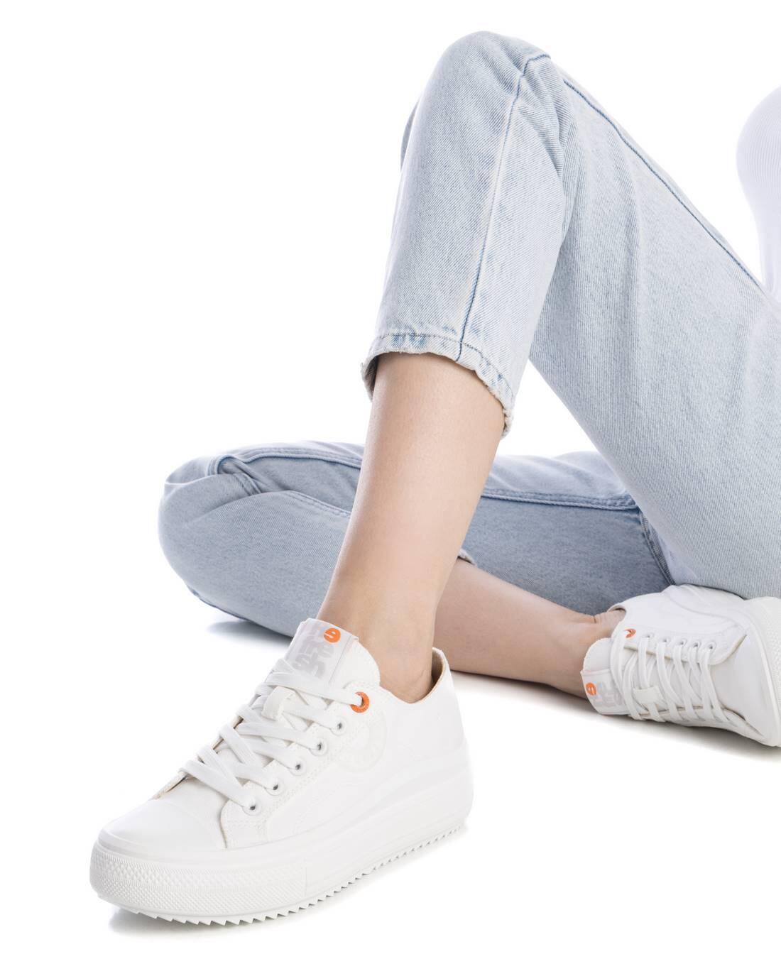 Baskets En Toile Femme Refresh  Blanc 2/6