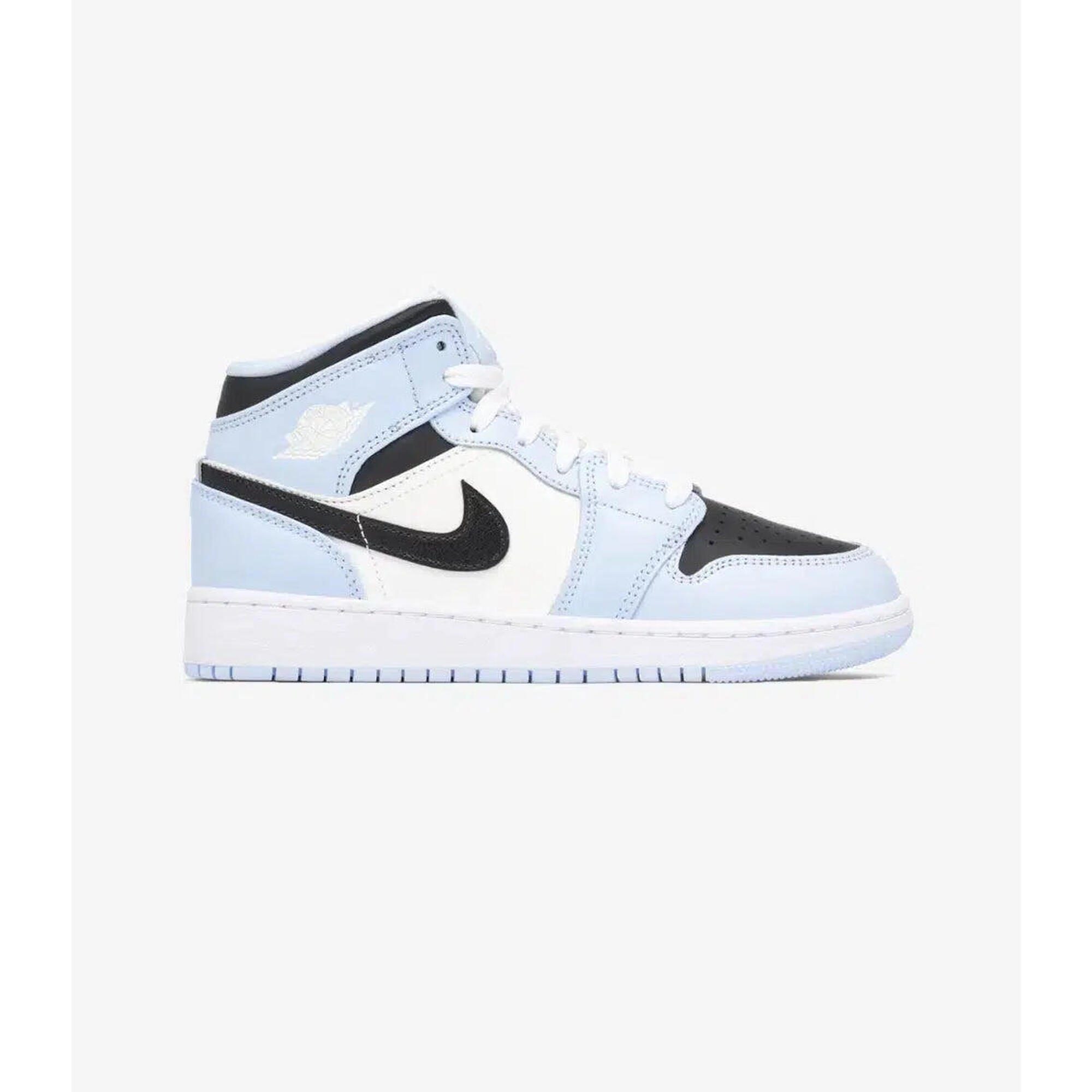 Nike - Air Jordan 1 Mid Ice Blue (gs) - Baskets - Bleu - 38 - Decathlon