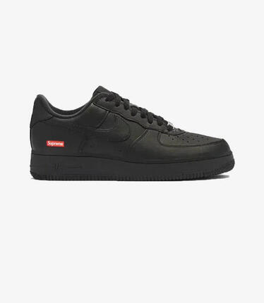 Air Force 1 Low Black Supreme