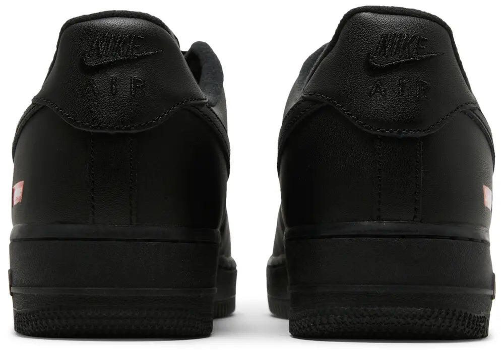 Air Force 1 Low Black Supreme 3/4