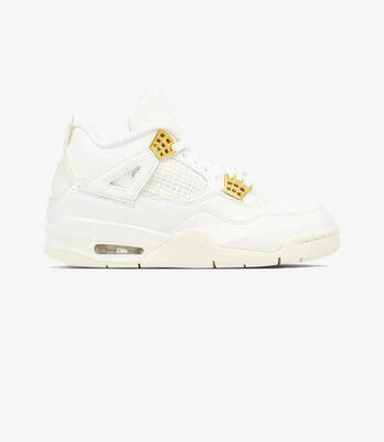 Jordan 4 Retro Metallic Gold (Womens)