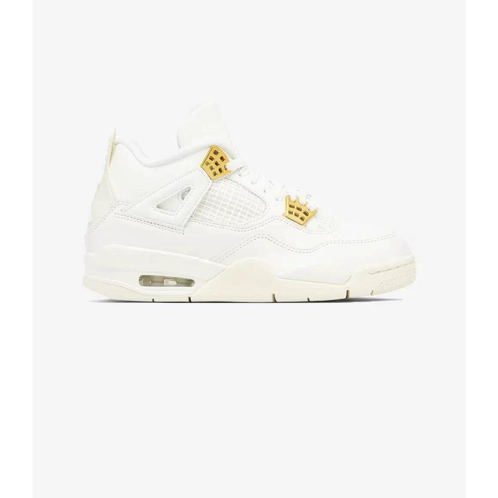 Jordan - Air Jordan 4 Metallic Gold - Baskets - Blanc - 36,5 - Decathlon