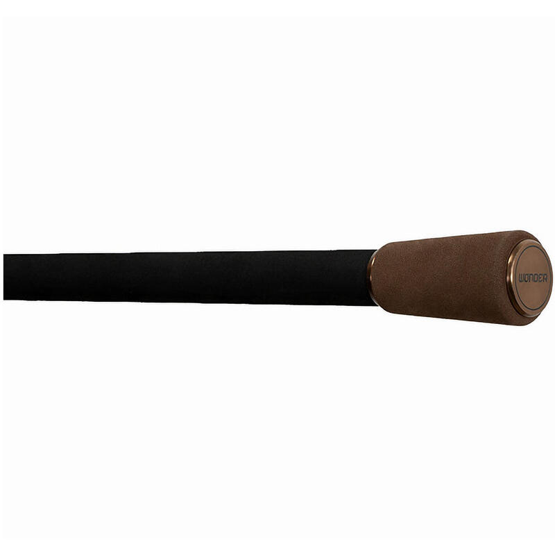 Lansetă carp Delphin WONDER LS+ 360 cm, 3 lbs, negru-bronz