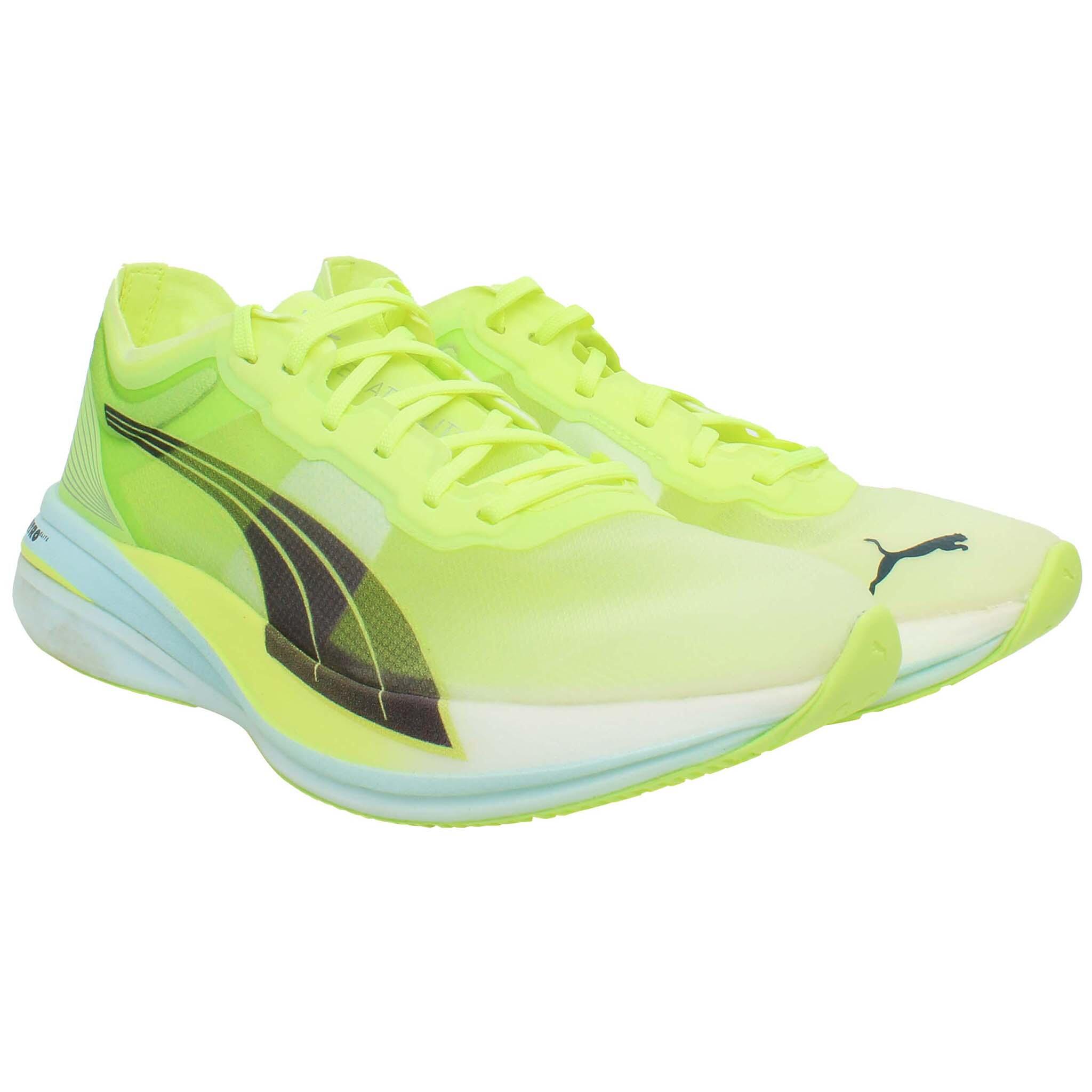 Puma Deviate Elite Womens Green Running Shoes 2/5