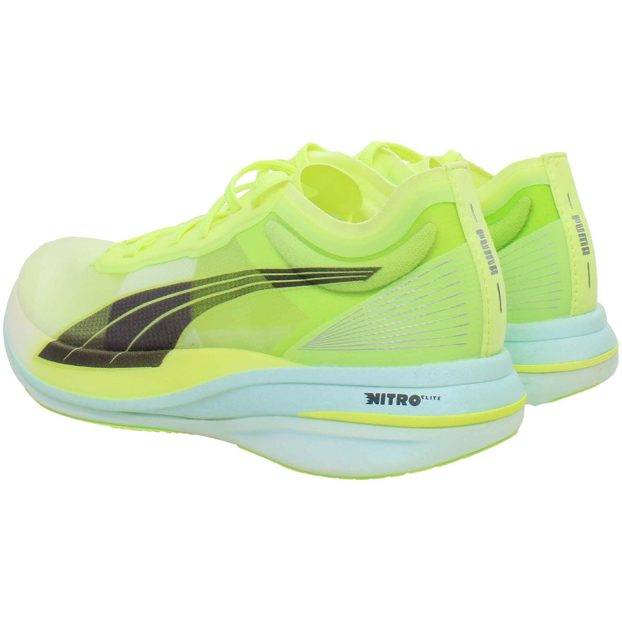 Puma Deviate Elite Womens Green Running Shoes 5/5