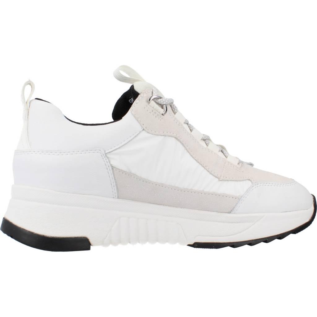 Ténis Geox Modelo D Falena B Abx Cor Branco 4/6