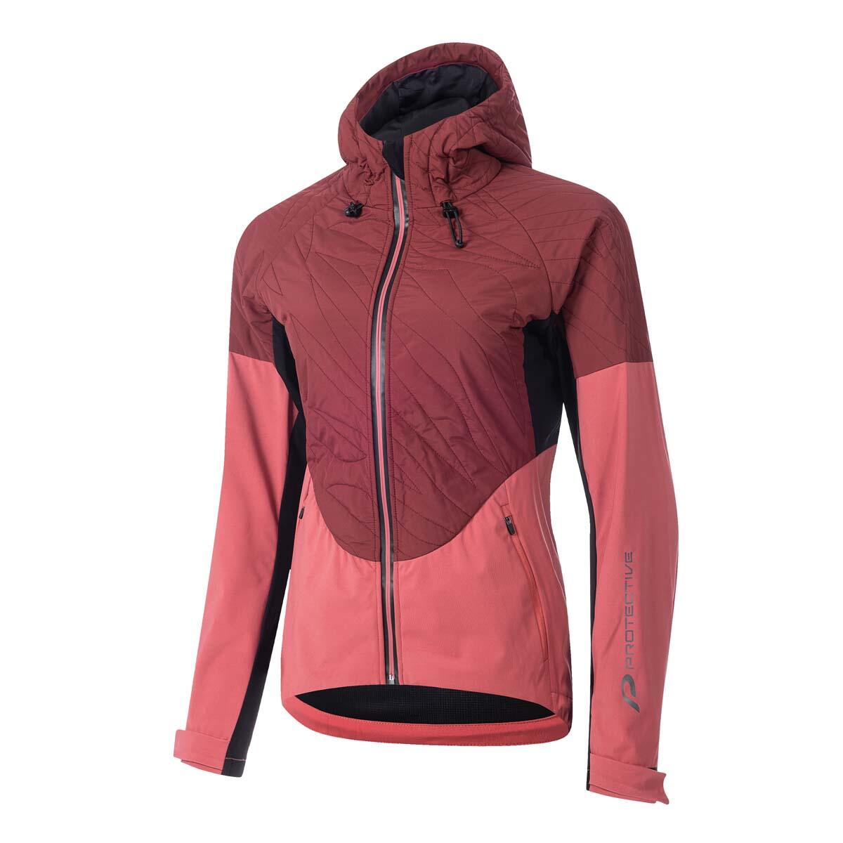 PROTECTIVE Wattierte Jacke - Outdoor - Damen - P-Flash W - bordeaux
