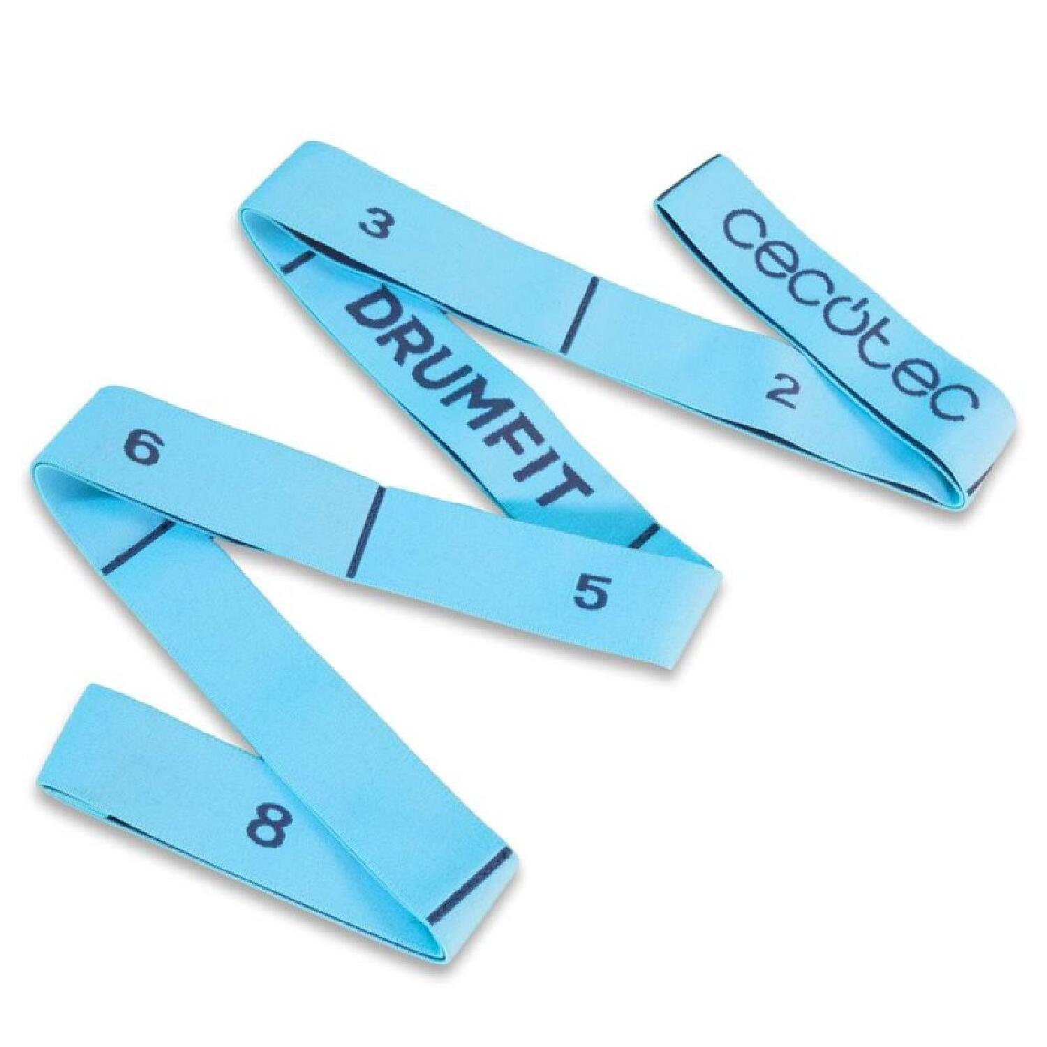 Cecotec Banda Elástica de Estiramiento Ajustable DrumFit Elastiband. Goma Elásti 1/6