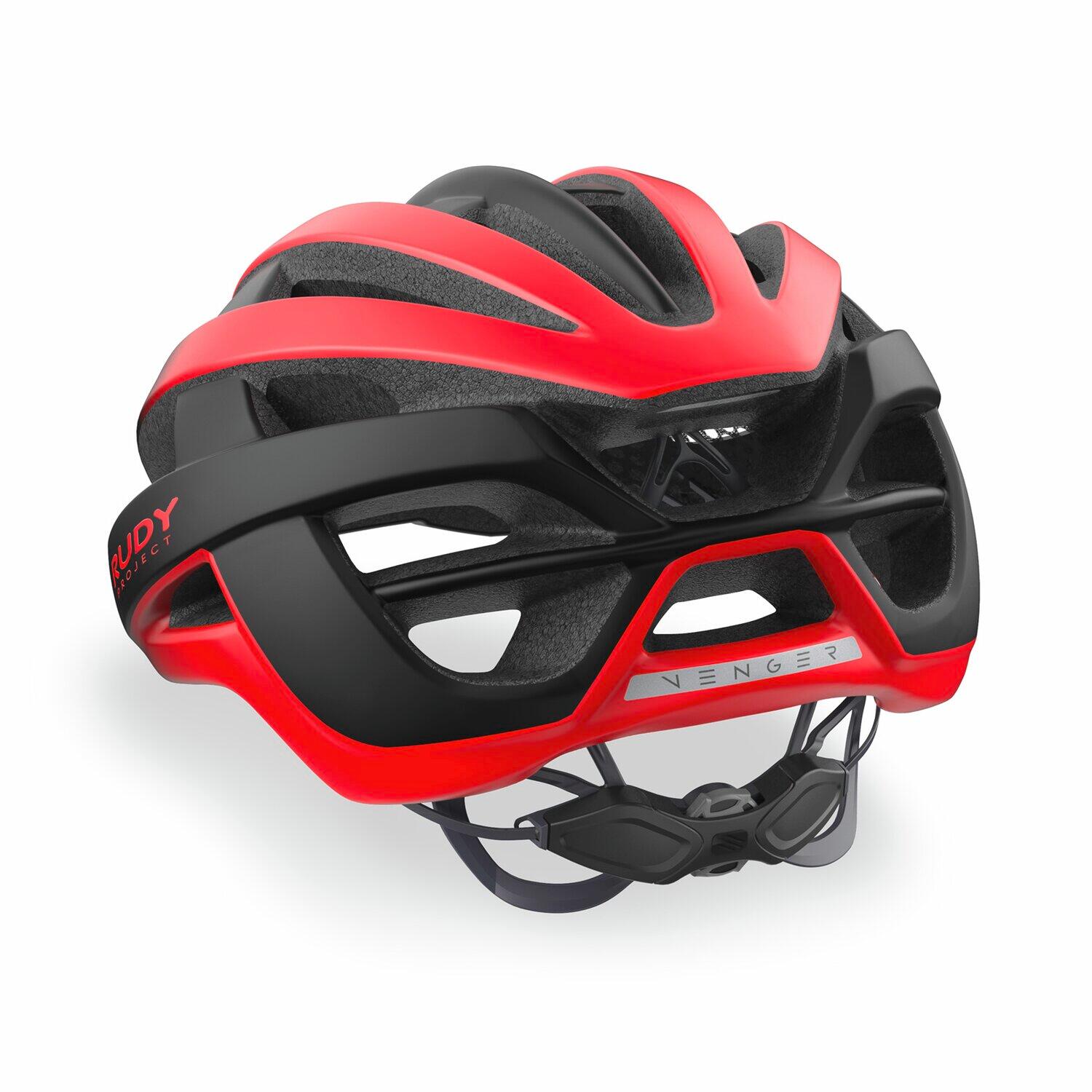 Kask rowerowy Rudy Project Venger Czerwony/czarny Mat 4/5