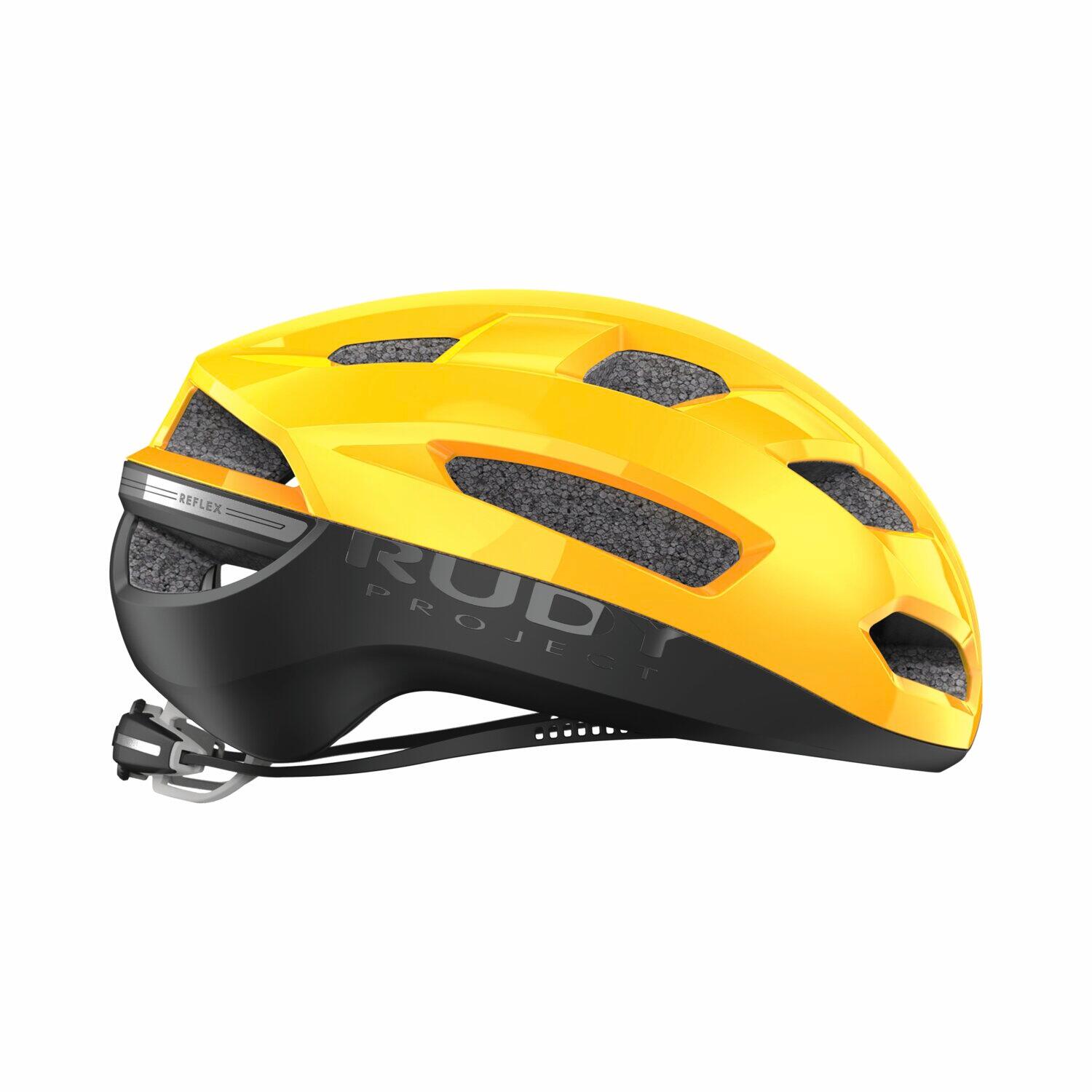 Casco de bici Rudy Project Skudo Amarillo 3/5