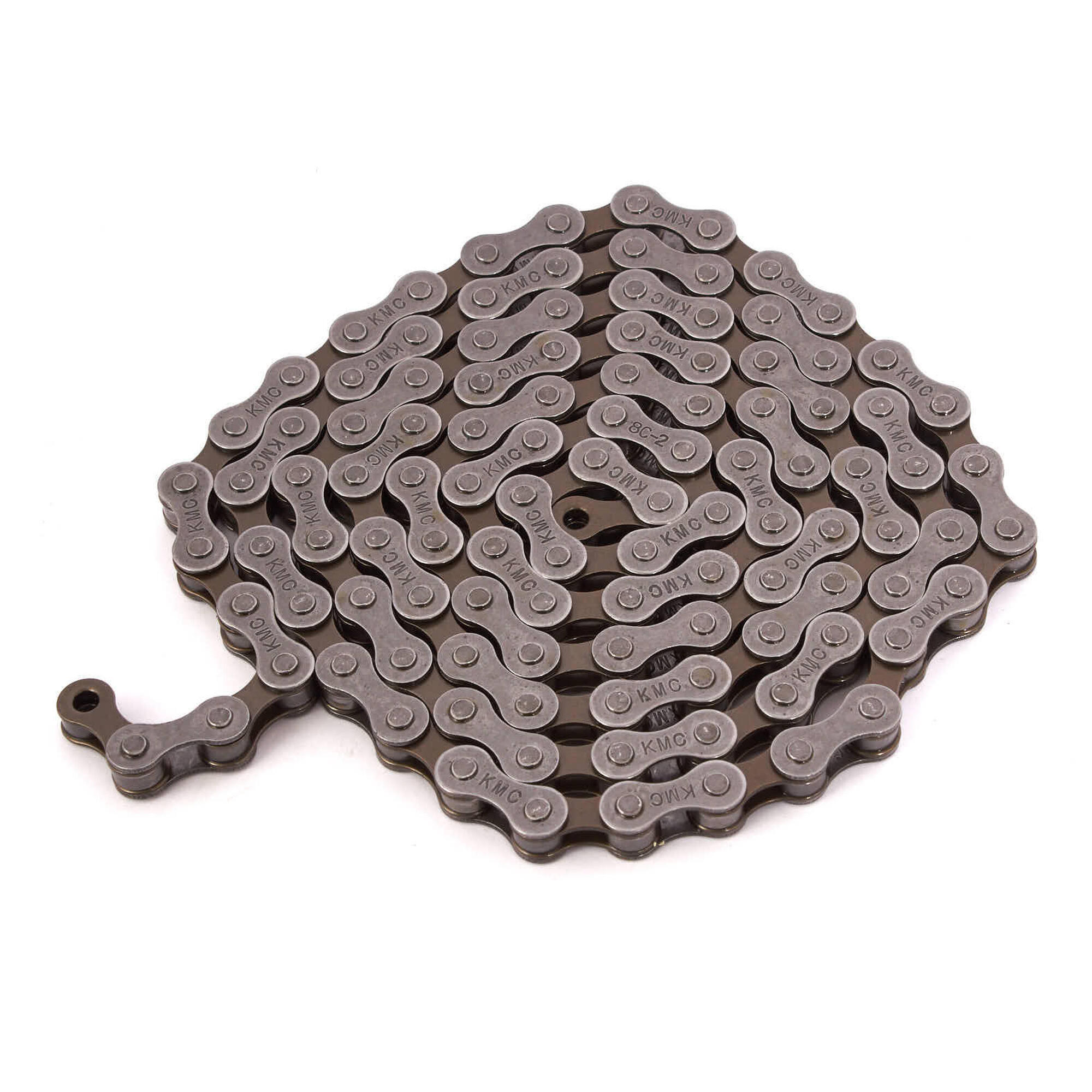 BMX CADEIRA CINZA 1/2" x1/8" VENTURA DE AÇO KMC