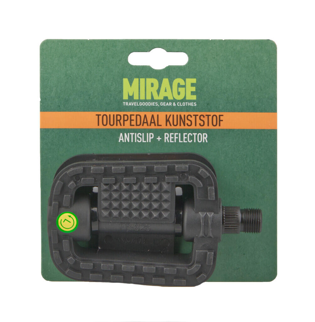 Pedales Antideslizantes Mirage PVC Negro para Ciclismo Seguro 2/4