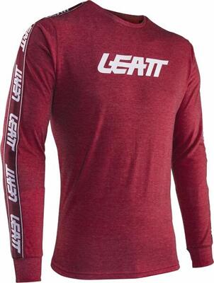 Lang shirt premium - robijn