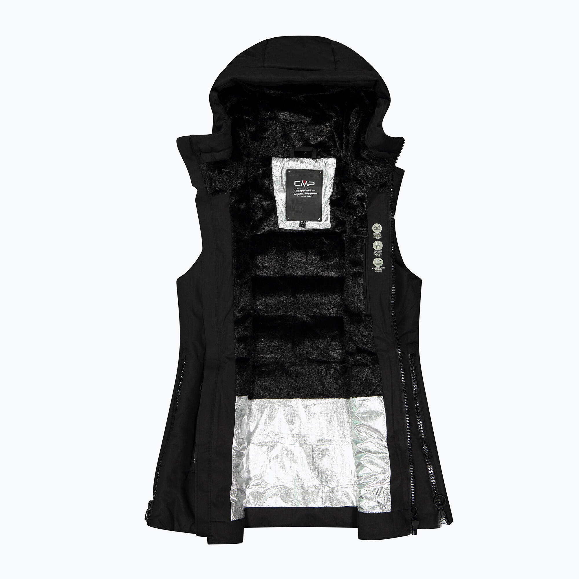 CMP Fix Hood damesvest 4/5