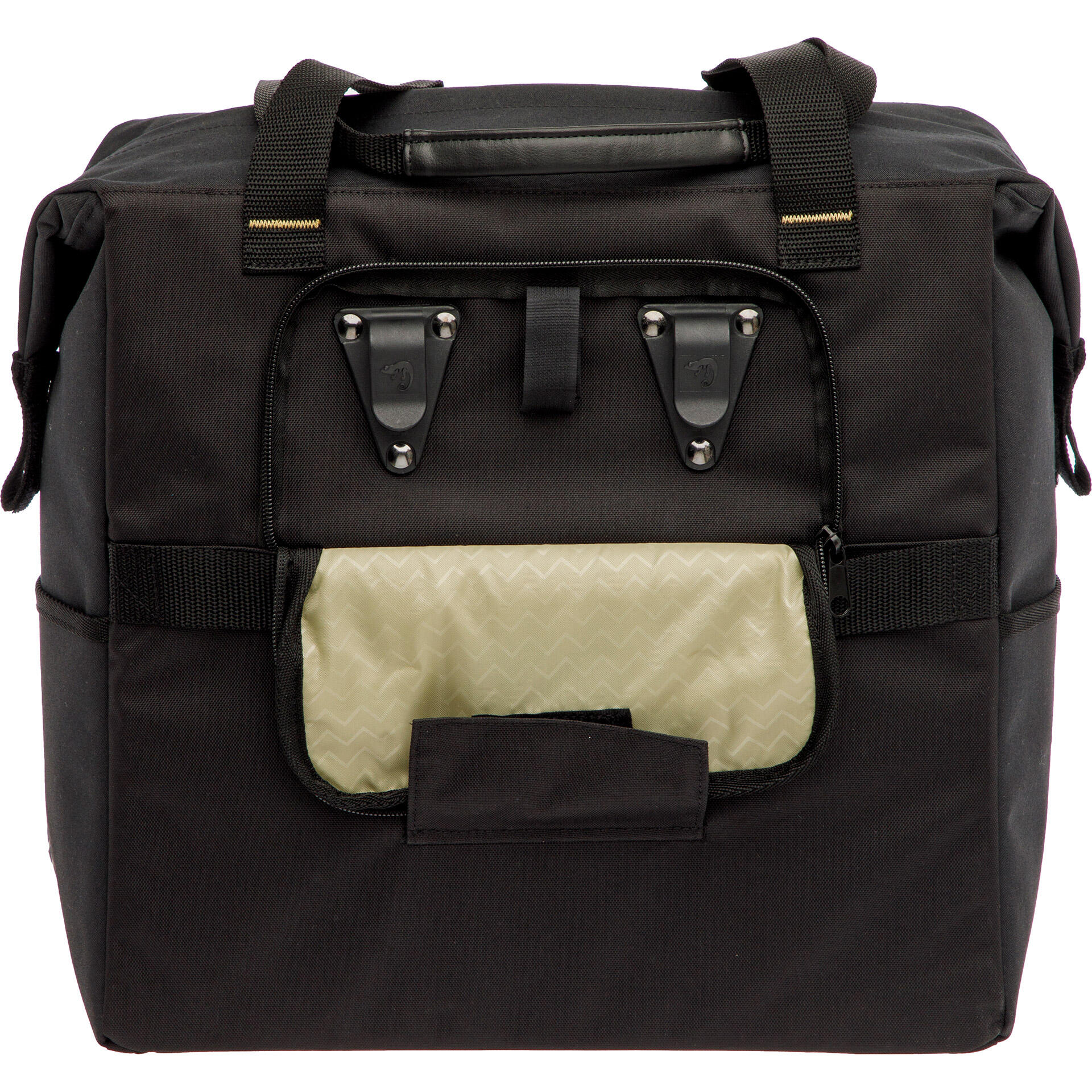 Fahrrad- Shoppingtasche "Tulum Camella", schwarz 5/6