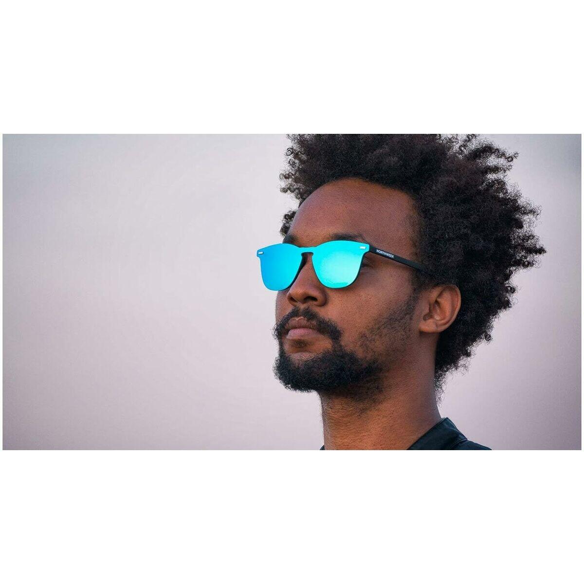 Lunettes de soleil Unisexe Northweek Wall Phantom Noir 5/6