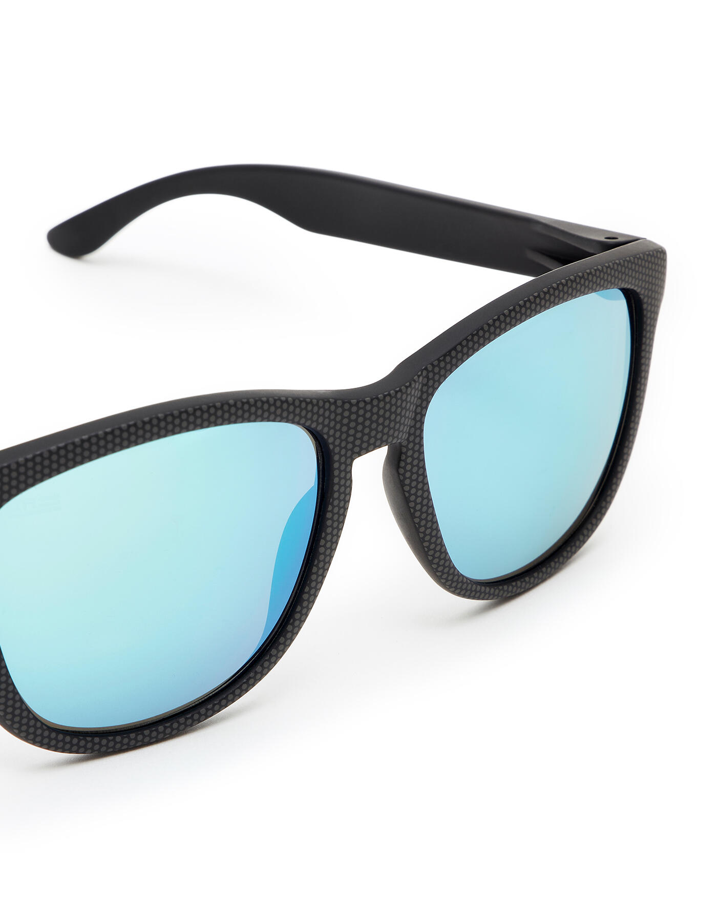 HAWKERS Lunettes de soleil pour Homme et Femme ONE POLARIZED CARBONO BLUE CHROME 3/8