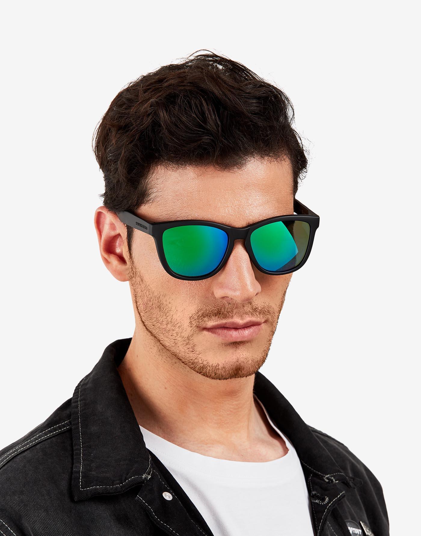 HAWKERS - Gafas de sol para Hombre y Mujer ONE CARBON Black Emerald 5/6