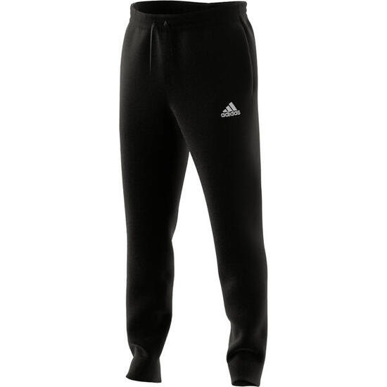 Lange Sporthose Adidas Essentials Fleece Regular Fit Schwarz