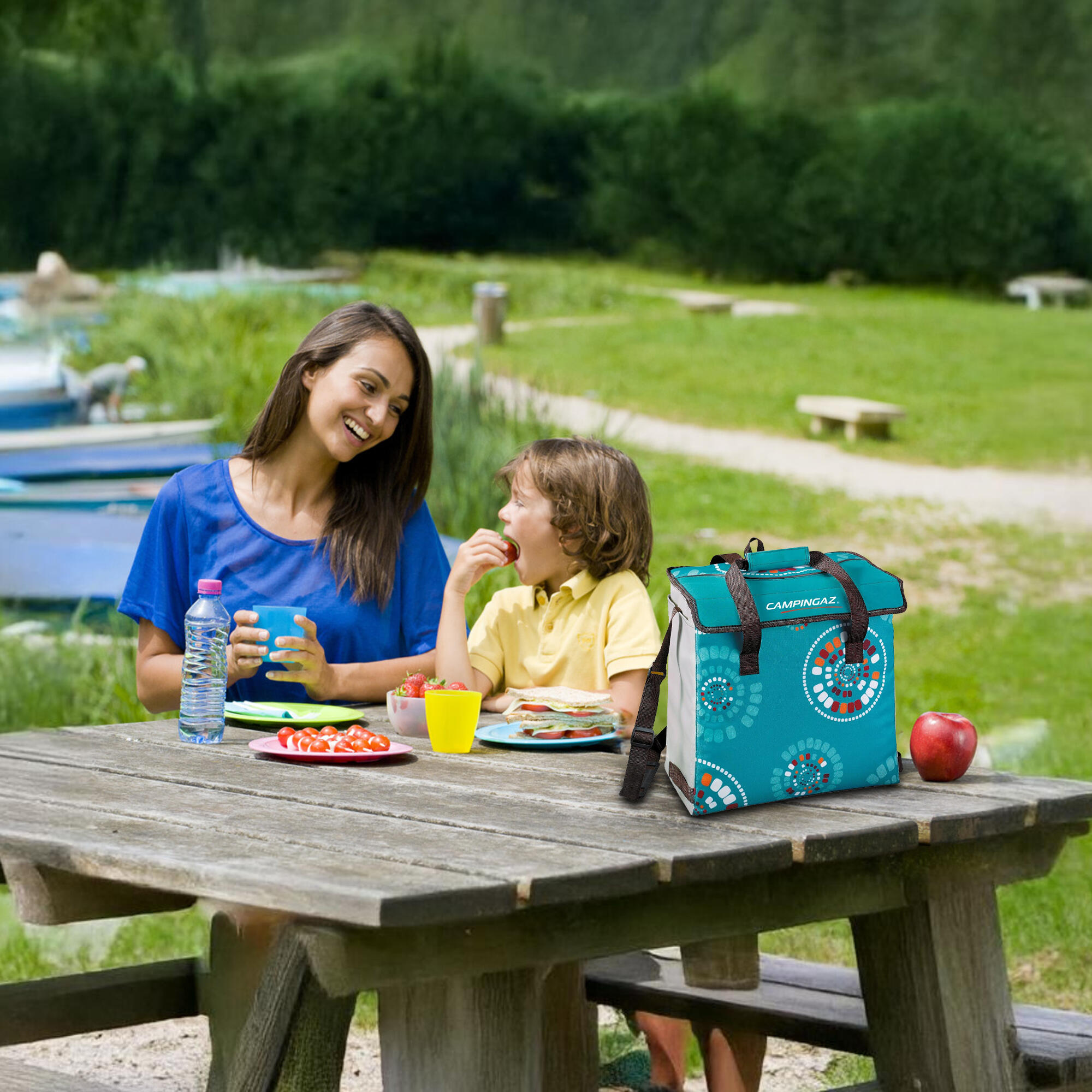 Ethnic MiniMaxi 29L Soft Foldable Cooler bag, insulated bag 14 hours Cooling Performance