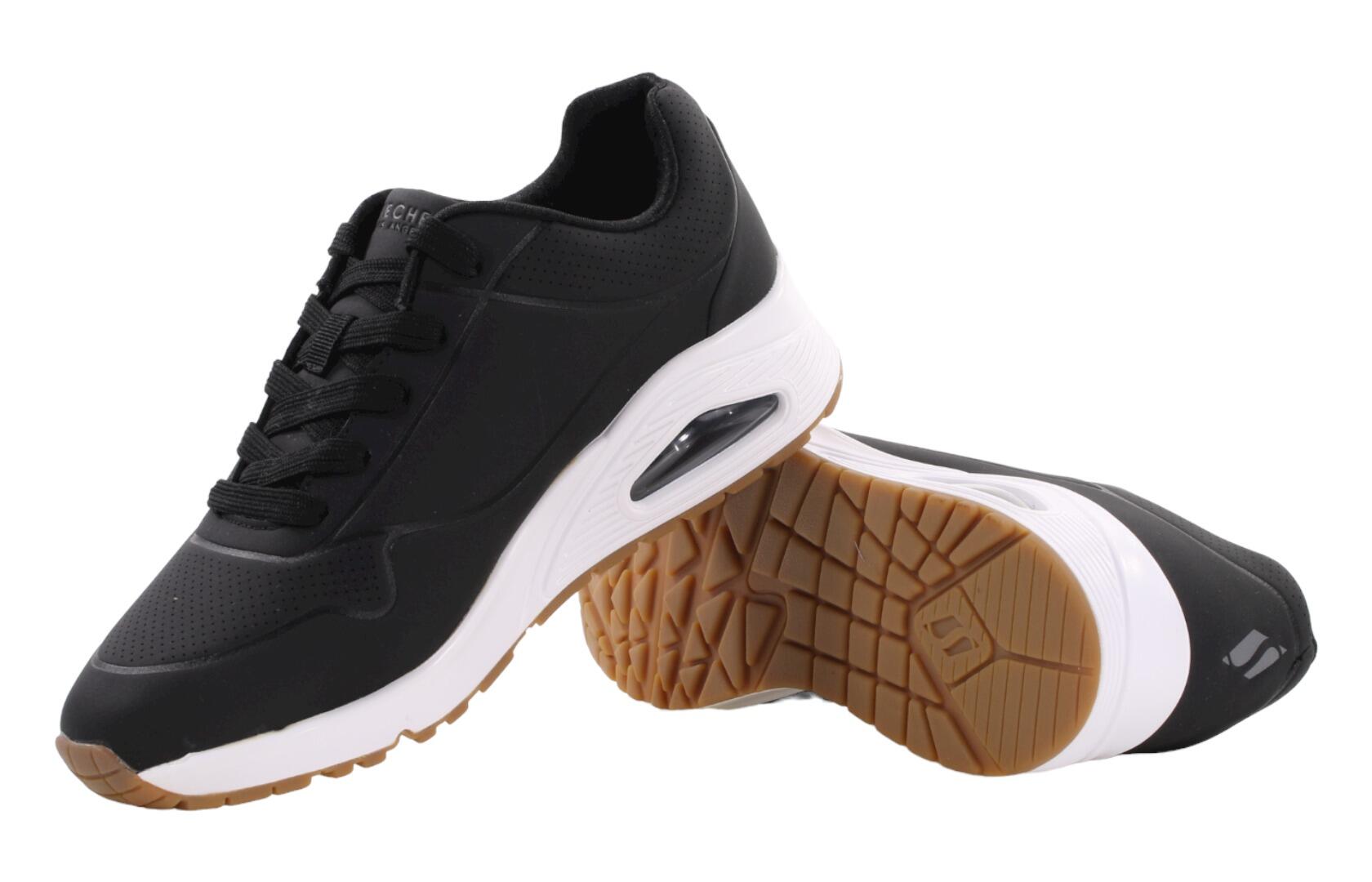 Buty na co dzień damskie SKECHERS UNO STAND ON AIR eko skóra 4/4