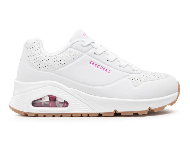 Buty na co dzień damskie SKECHERS UNO STAND ON AIR eko skóra