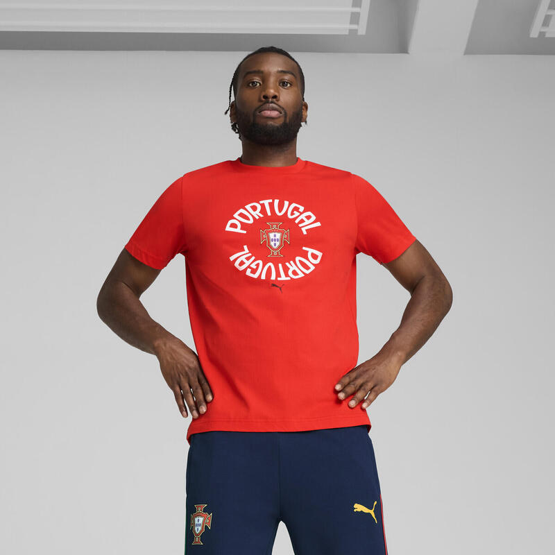 Portugal ftblNRGY Tee Men PUMA Sport Red White