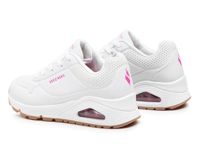 Buty na co dzień damskie SKECHERS UNO STAND ON AIR eko skóra 3/5