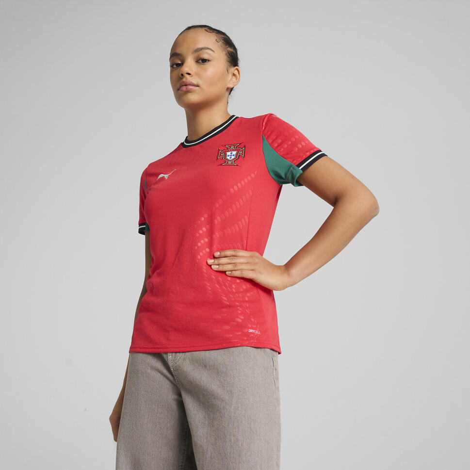 Damska koszulka domowa drużyny kobiet Portugalia 2025 PUMA
