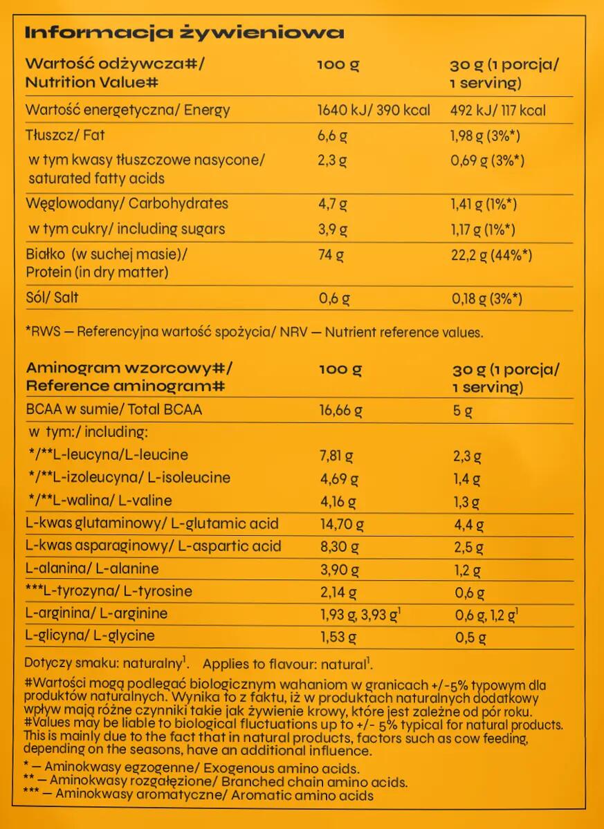 nowmax® Whey WPA 700g Truskawka-banan 2/2