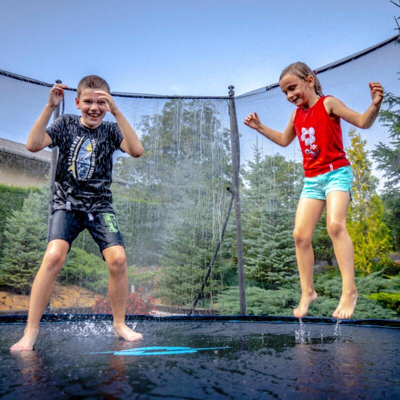 Thunder Epic Blauw - Opbouw trampoline rond (Ø244 cm) met net