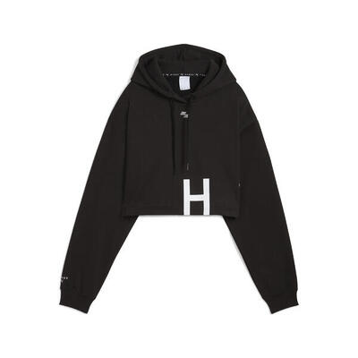 Felpa con cappuccio PUMA x HYROX Heavyweight da donna PUMA Black