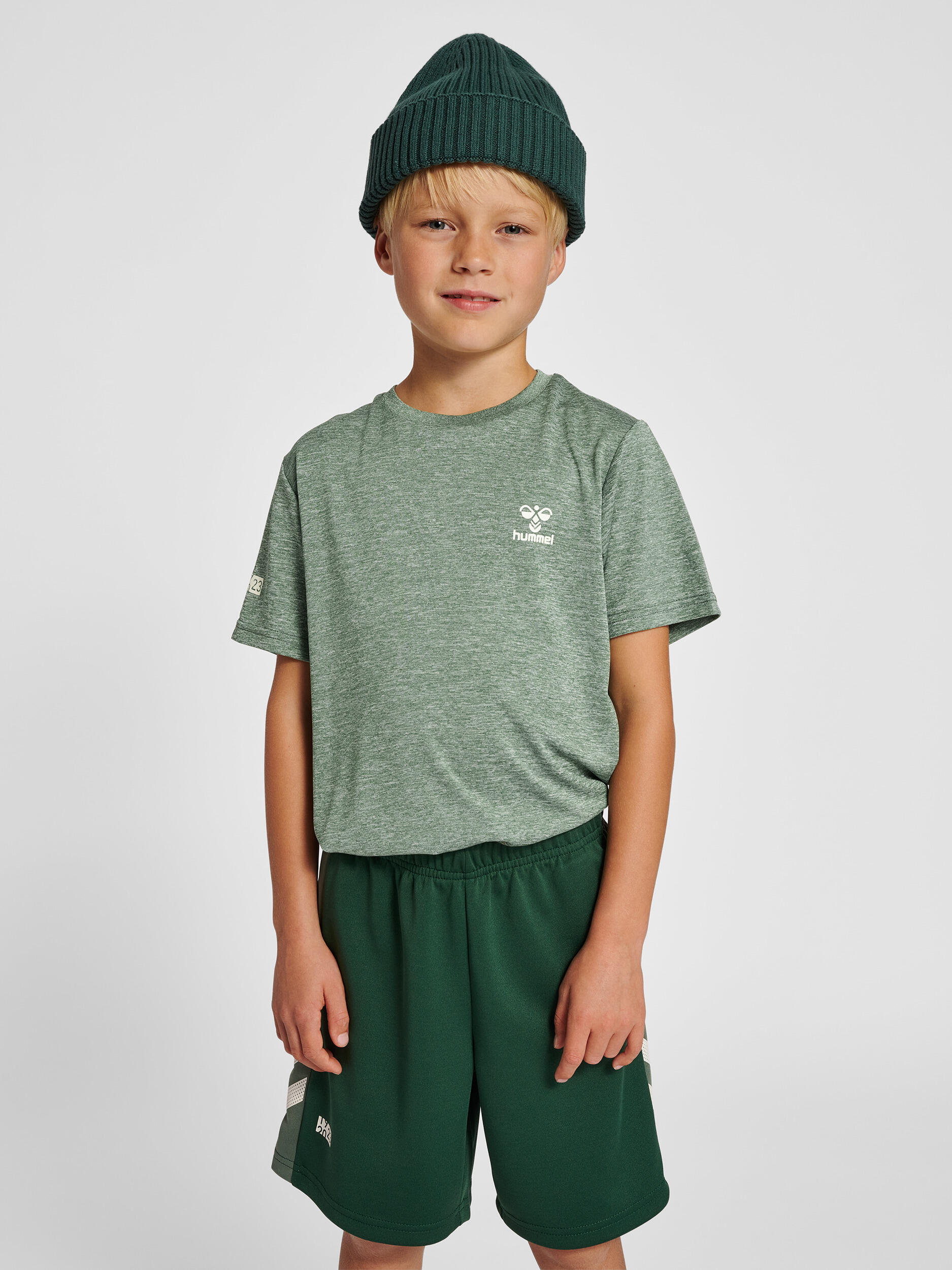 Instap T-Shirt Hmlmistral Uniseks Kinderen HUMMEL 2/7