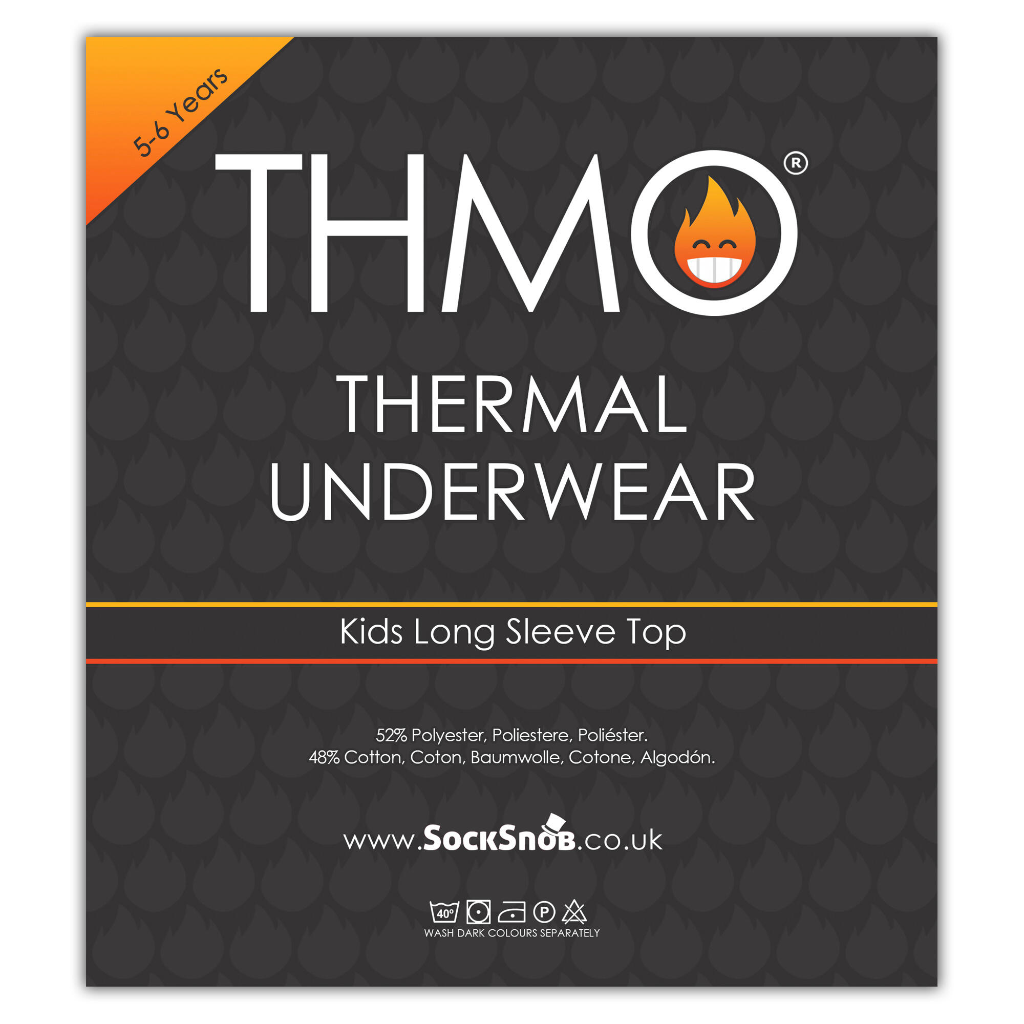 Kinder 1 Packung Thermo Langarmshirt | THMO Warm Innenfleece Thermo Unterwäsche 2/6