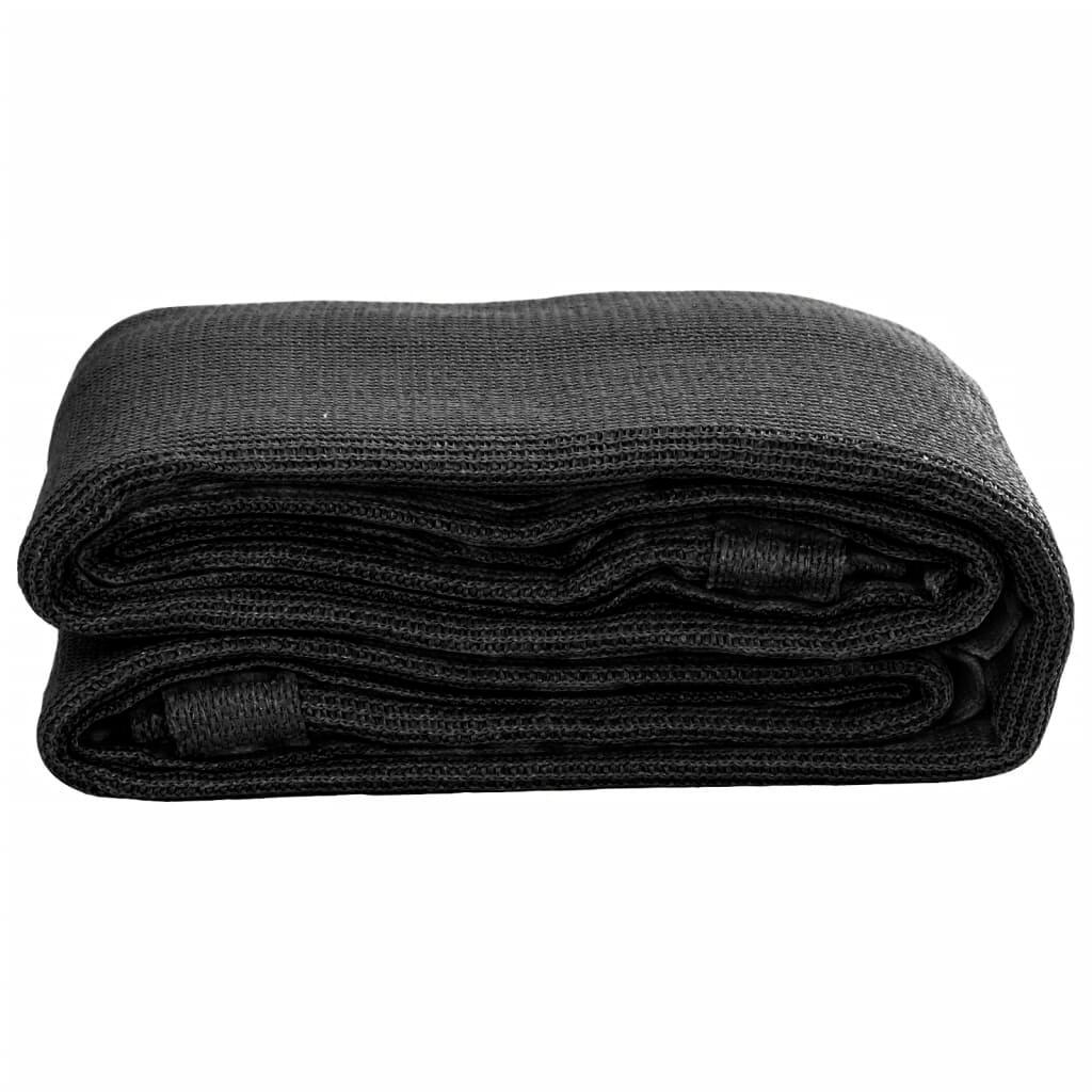 Komfortabler Vidaxl Zeltteppich 200x300 cm in Schwarz 3/4