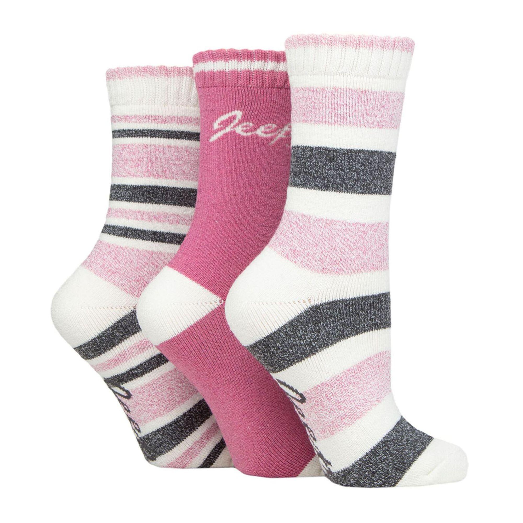 Paquet de 3 chaussettes de bottes rembourrées Performance pour femmes 3/4