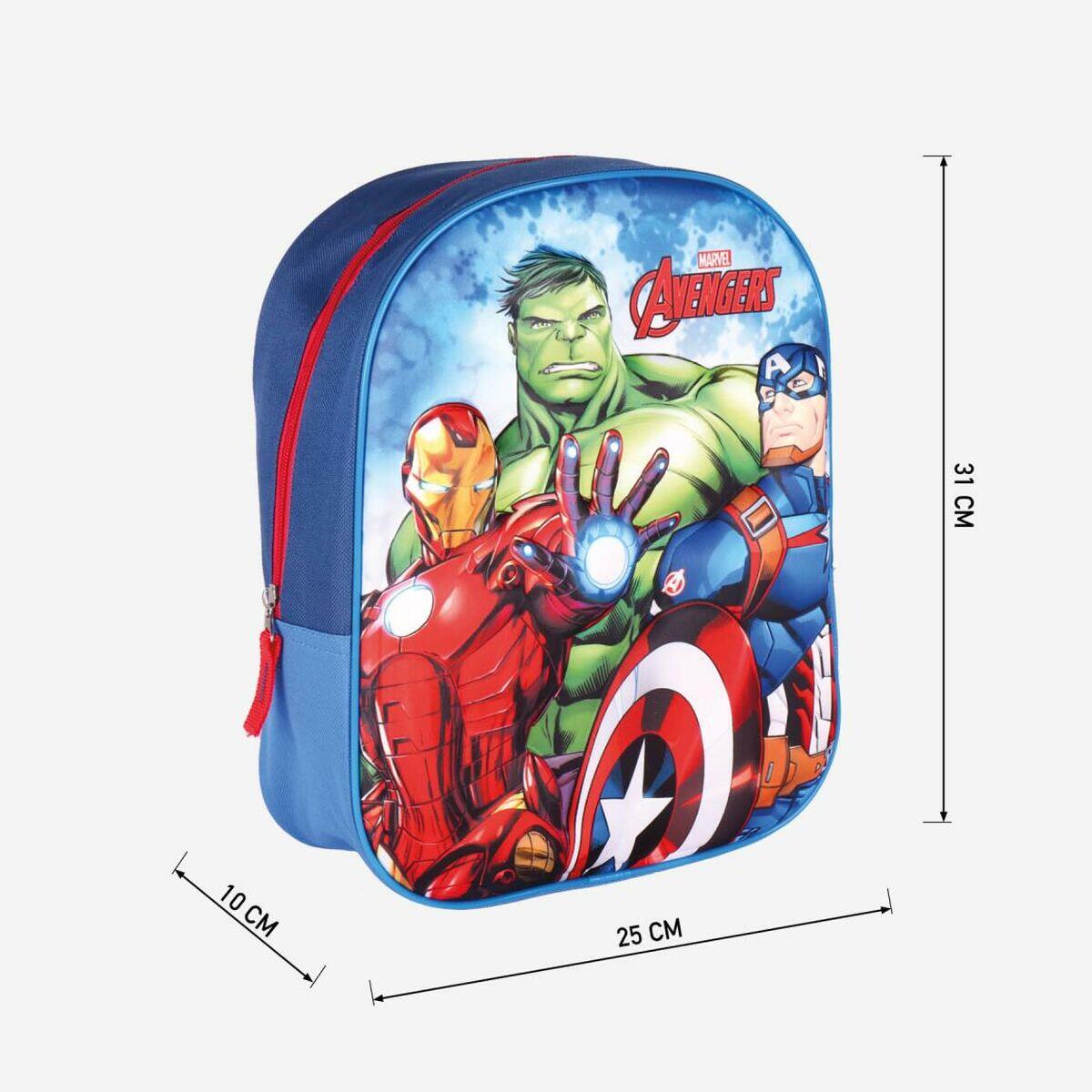 Mochila Escolar Azul 3/5