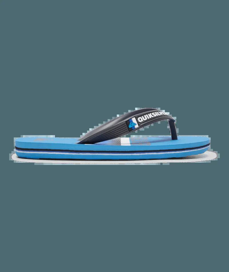 Sandalias para niños Quiksilver Molokai slab youth en color azul 2/5